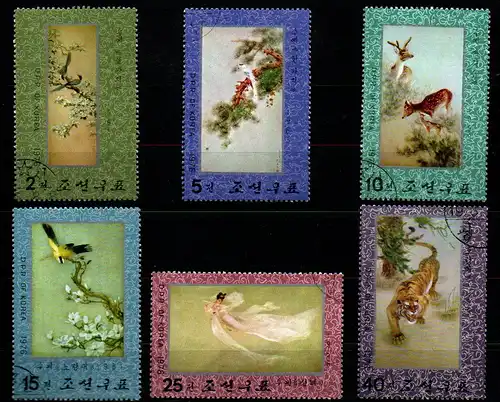 Korea-Nord 1976 Nr 1544/49 Gefälligkeitsstempel