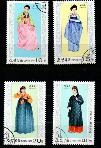 Korea-Nord 1977 Nr 1600/03 Gefälligkeitsstempel