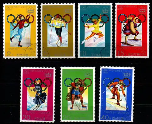 Korea-Nord 1978 Nr 1683/90 Gefälligkeitsstempel