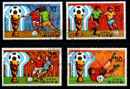 Korea-Nord 1978 Nr 1777/80 Gefälligkeitsstempel