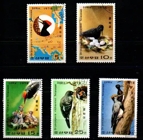Korea-Nord 1978 Nr 1790/94 Gefälligkeitsstempel