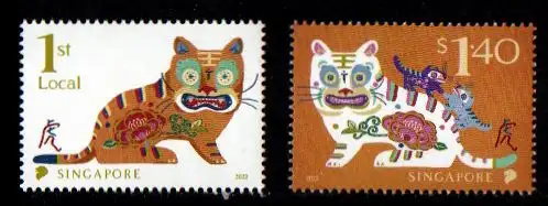 Singapur 2022 Nr 2788/89 Postfrisch / **