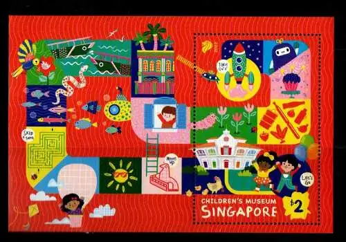 Singapur 2022 Nr Bl. 289 Postfrisch / **