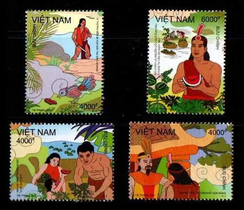 Vietnam 2021 Nr 3880/83 Postfrisch / **