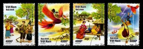 Vietnam 2022 Nr 3926/29 Gefälligkeitsstempel