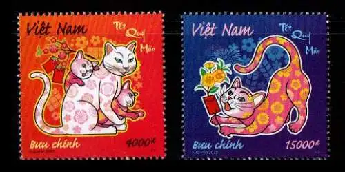 Vietnam 2022 Nr 3947/48 Postfrisch / **
