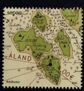 Finnland Alandinseln 2021 Nr 500 Postfrisch / **