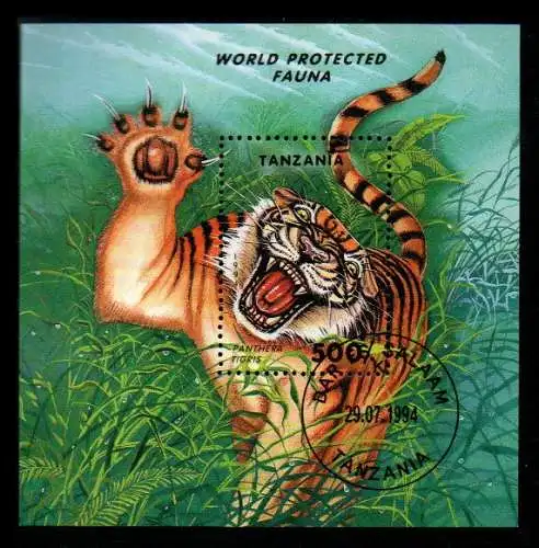Tansania 1994 Nr Bl. 251 Gefälligkeitsstempel