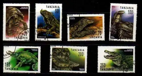 Tansania 1993 Nr 1503/09 Gefälligkeitsstempel