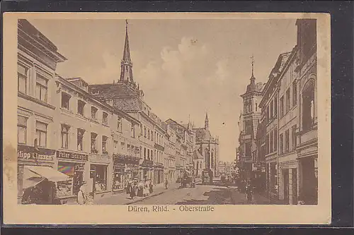 AK Düren, Rhld. - Oberstraße 1930