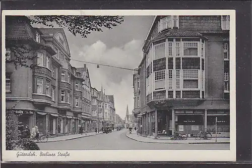 AK Gütersloh Berliner Straße 1952