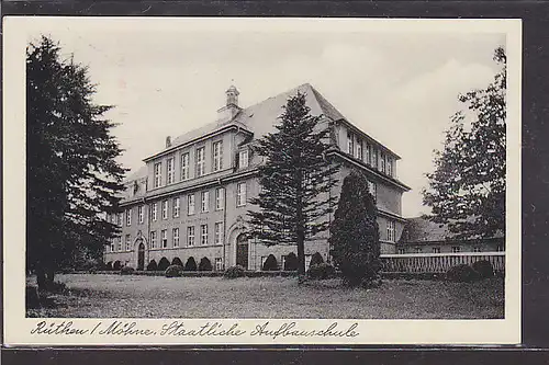 AK Rüthen / Möhne Staatliche Aufbauschule 1940