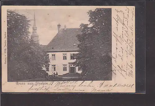 AK Gruss aus Itzehoe 1899
