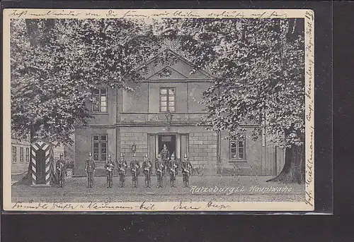AK Ratzeburg i.L Hauptwache 1914