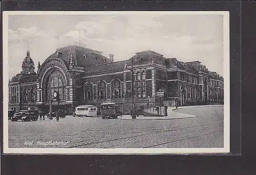 AK Kiel Hauptbahnhof 1930