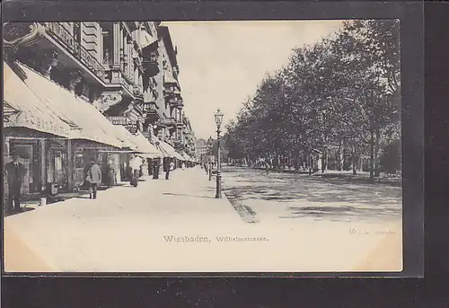 AK Wiesbaden Wilhelmstrasse 1930