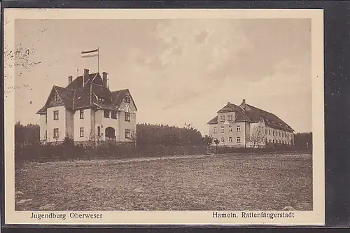 AK Jugendburg Oberweser Hameln Rattenfängerstadt 1930