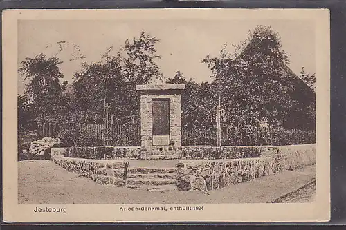 AK Jesteburg Kriegerdenkmal 1925