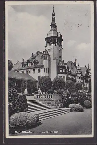 AK Bad Flinsberg Das Kurhaus 1938