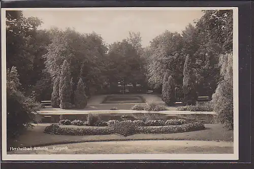 AK herzheildbad Altheide Kurpark 1932