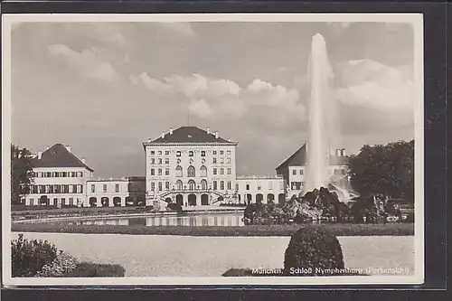 AK München Schloß Nymphenburg ( Parkansicht) 1940
