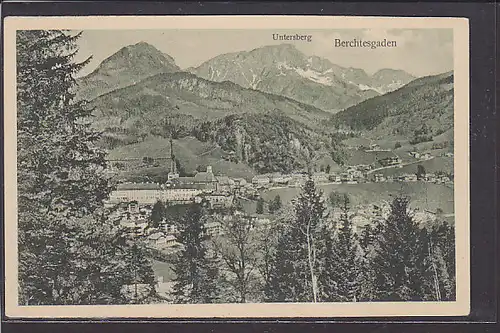 AK Berchtesgaden Untersberg 1930