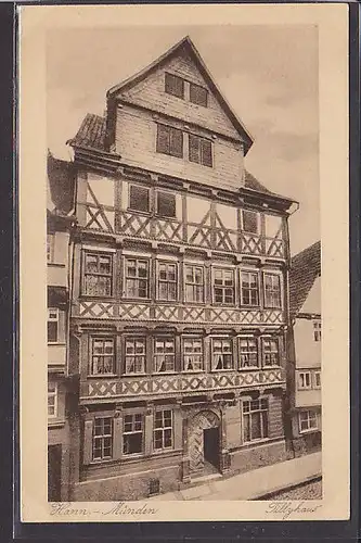 AK Hann. Münden Tillyhaus 1920
