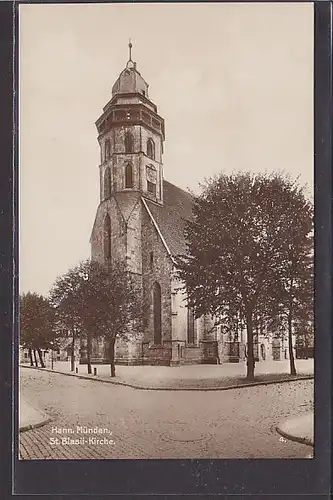 AK Hann. Münden St. Blasii Kirche 1930