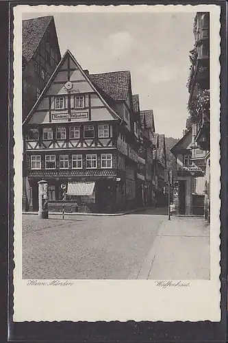 AK Hann. Münden Waffenhaus 1936