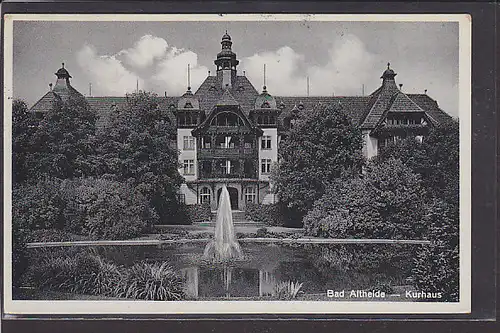 AK Bad Altheide Kurhaus 1934