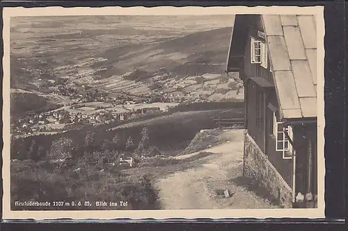 AK Heufuderbaude Blick ins Tal 1940