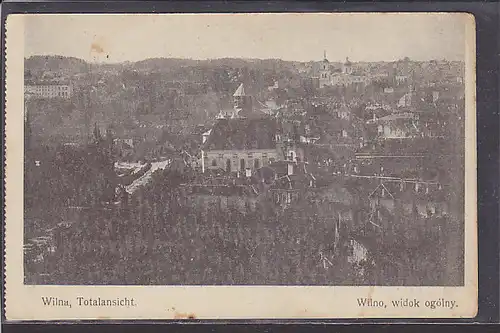 AK Wilna Totalansicht 1915