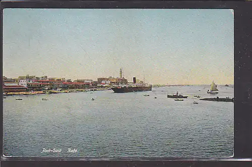 AK Port Said Rade 1920
