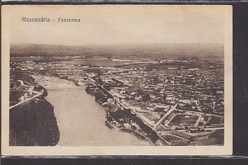 AK Alessandria - Panorama 1920