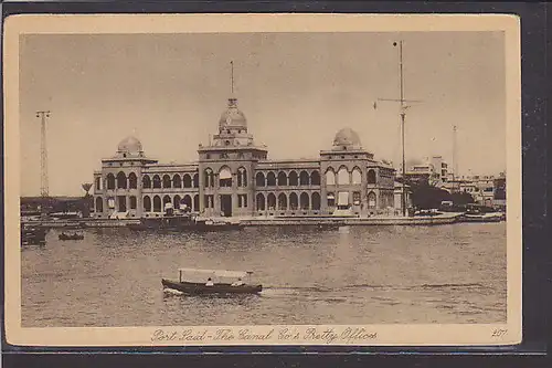 AK Port Said Verwaltungs-Gebäude der Canal Co 1930