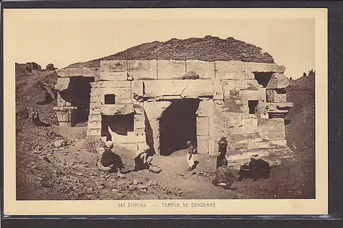 AK Art Egyptien - Temple de Denderah 1940