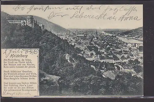 AK Heidelberg 1905