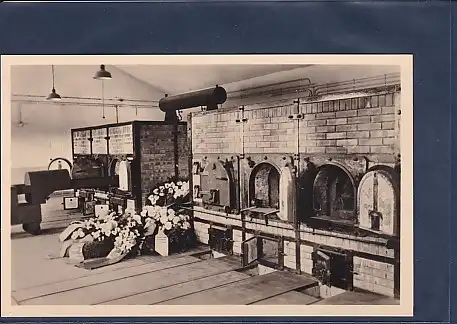 AK KZ Buchenwald bei Weimar Krematorium 1955