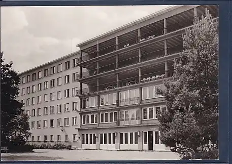 AK Prora bei Binz Erholungsheim der NVA I.Trakt 1961