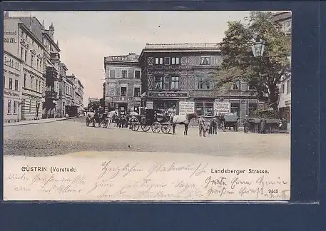 AK Cüstrin ( Vorstadt) Landsberger Strasse 1904
