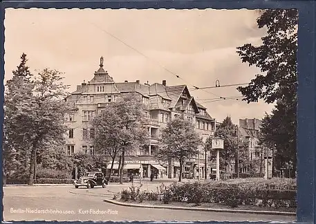 AK Berlin Niederschönhausen Kurt Fischer Platz 1963