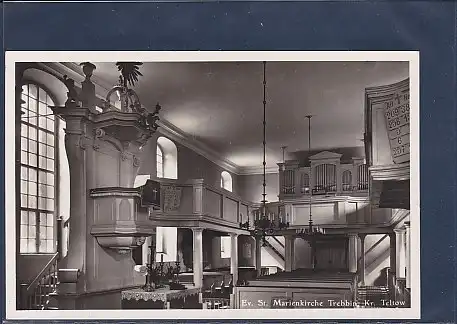 AK Ev. St. Marienkirche Trebbin 1940