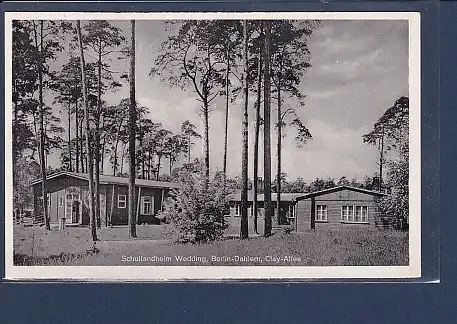 AK Schullandheim Wedding, Berlin Dahlem 1940
