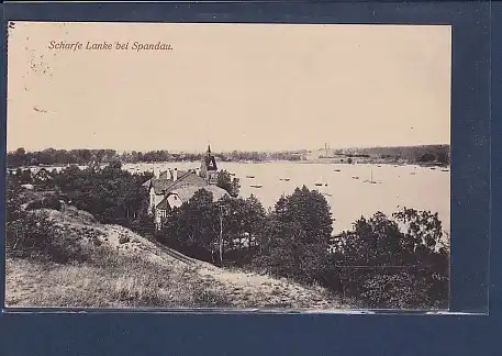 AK Scharfe Lanke bei Spandau 1924