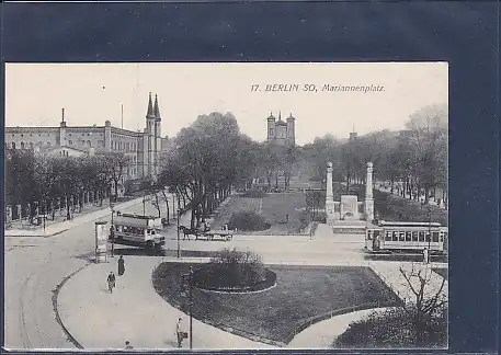 AK Berlin SO, Mariannenplatz 1920