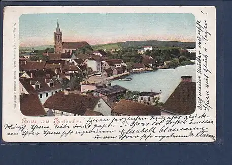 AK Gruss aus Berlinchen 1903