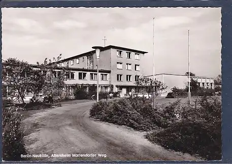 AK Berlin Neukölln Altersheim Mariendorfer Weg 1960
