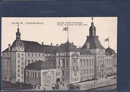 AK Berlin W.,Charlottenburg Königl. Kunst Akademie 1920