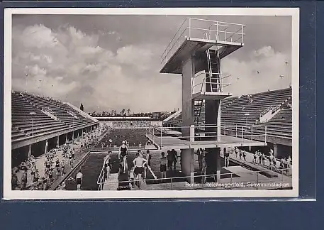 AK Berlin Reichssportfeld Schwimmstadion 1940