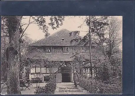 AK Königl. Jagdschloß Stern bei Neubabelsberg 1914